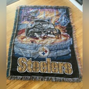 Northwest Multicolor Woven Tapestry Blanket